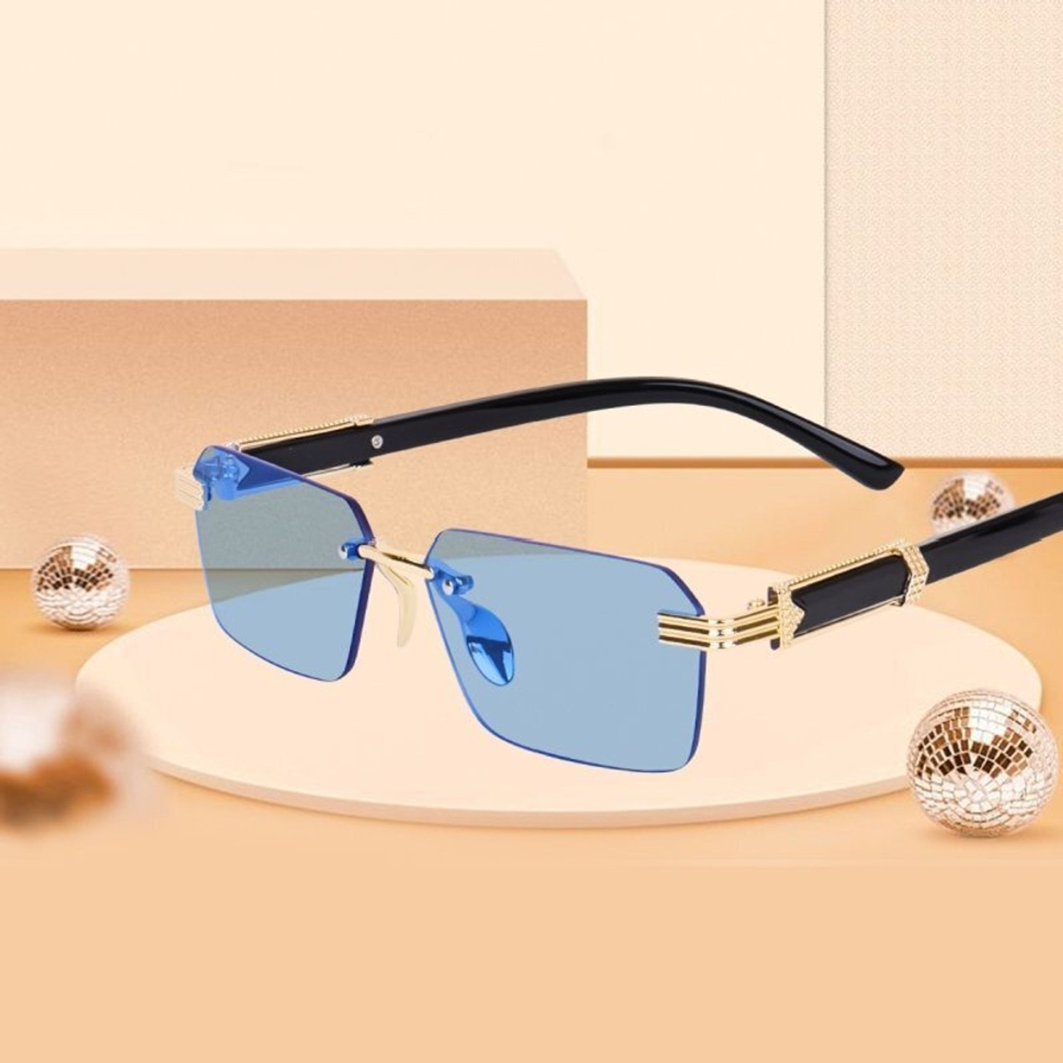 Image of Zeemork Rectangular Sunglasses