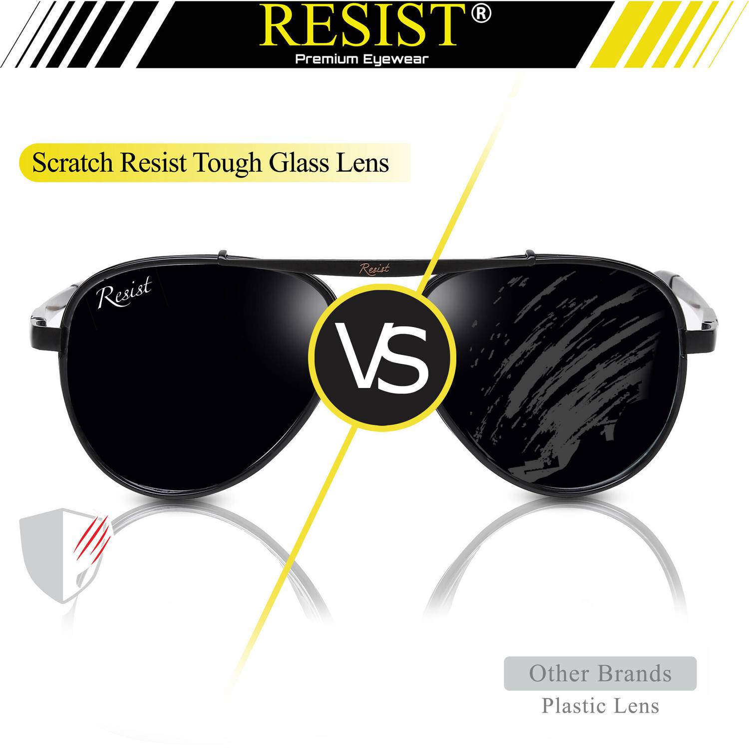 Resist Aviator Sunglasses - Image 2