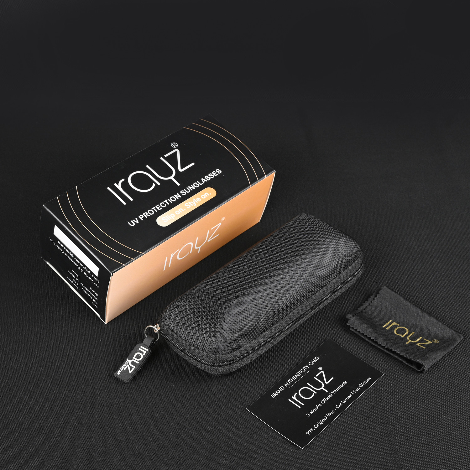 Image of Irayz Retro Square Sunglasses