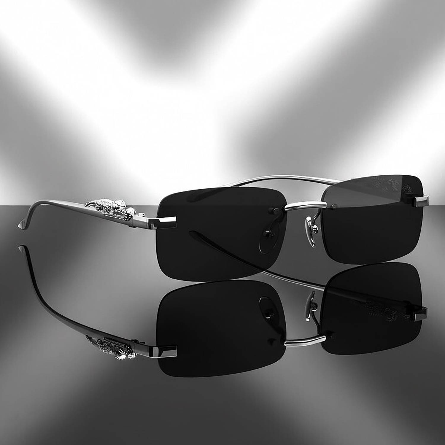 YOUTH Club Rectangular Sunglasses - Image 1