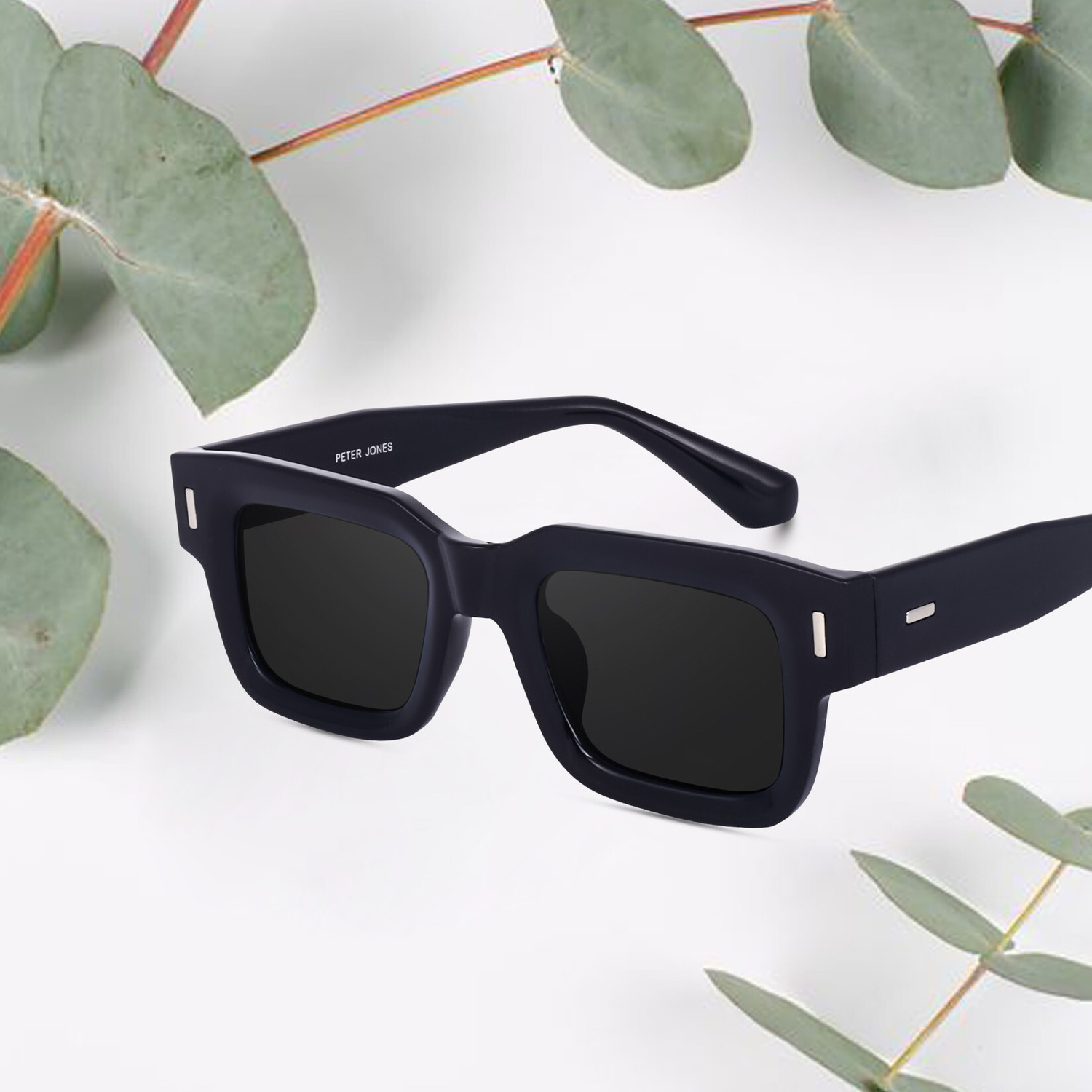 Image of PETER JONES Retro Square Sunglasses