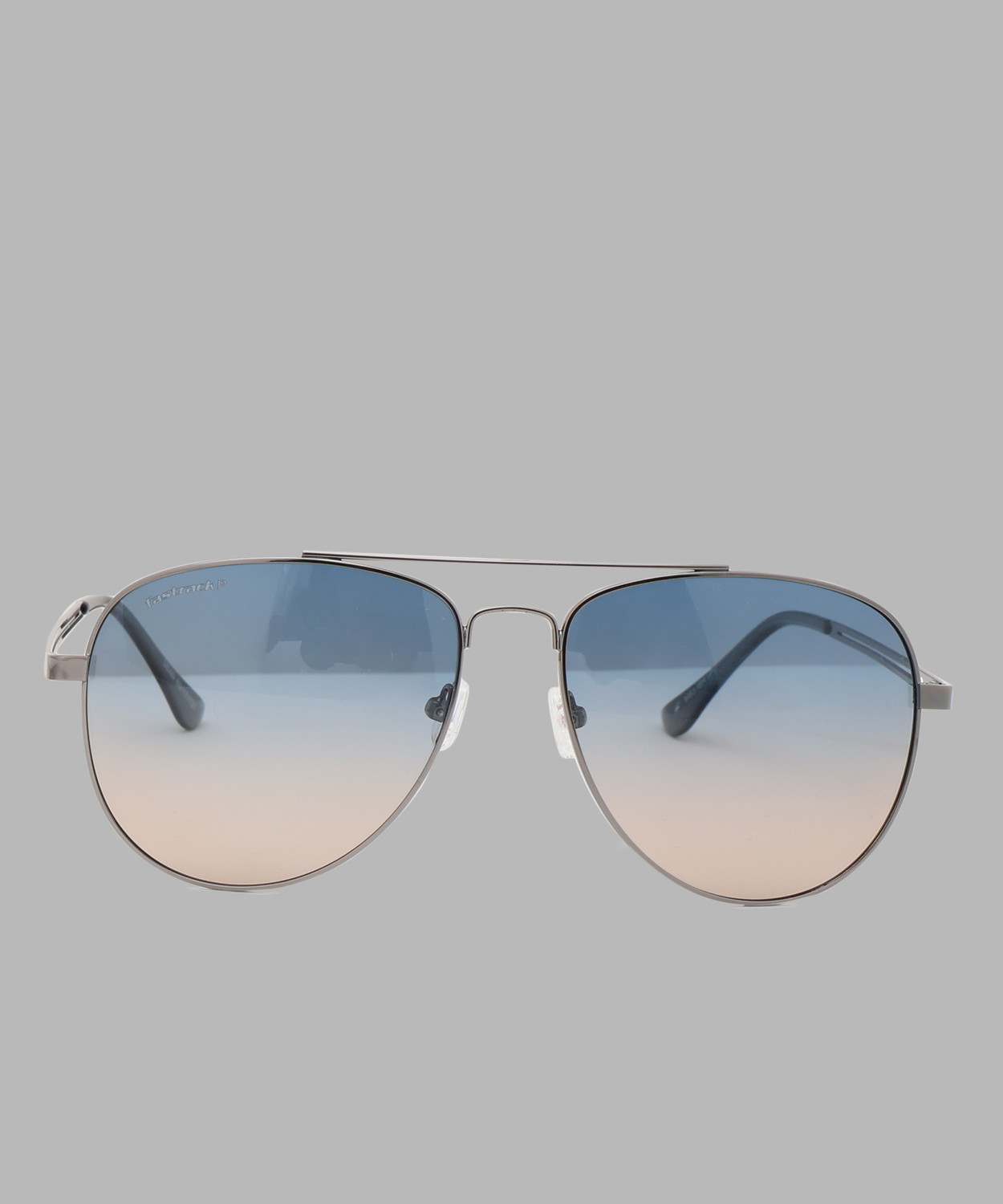 Image of Fastrack Polarized Aviator Sunglasses (60) (For Men & Women, Grey)