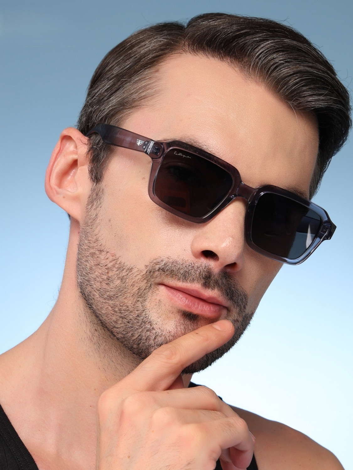 Red Tape Retro Square Sunglasses