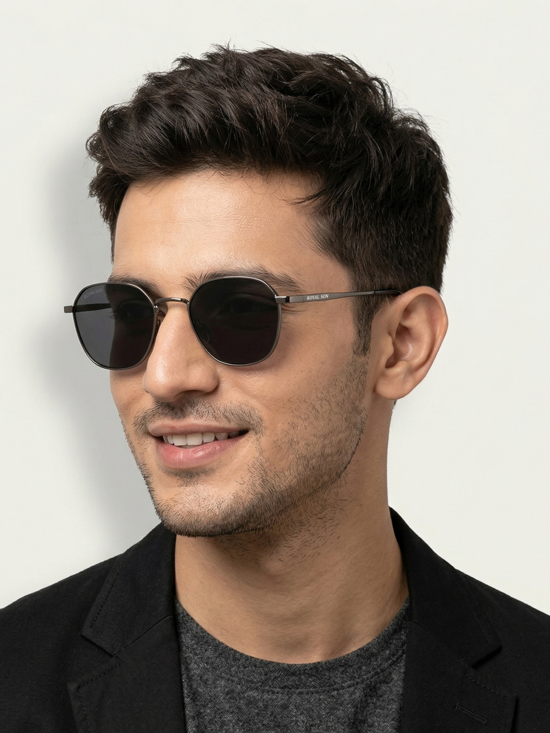 ROYAL SON Round Sunglasses