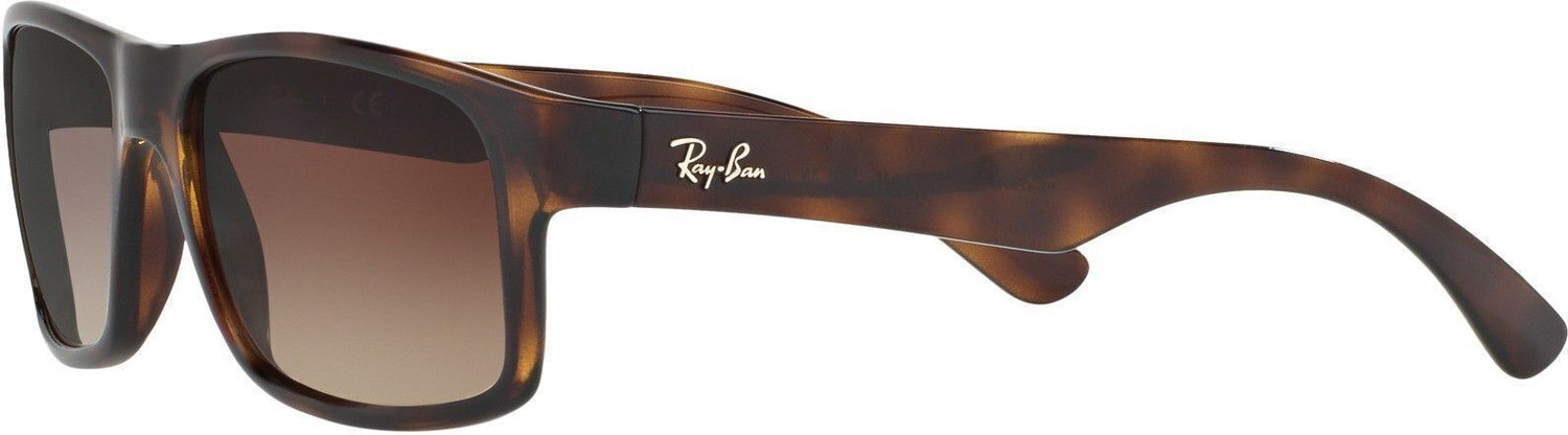Image of Ray-Ban Gradient Rectangular Sunglasses (56) (For Men & Women, Brown)