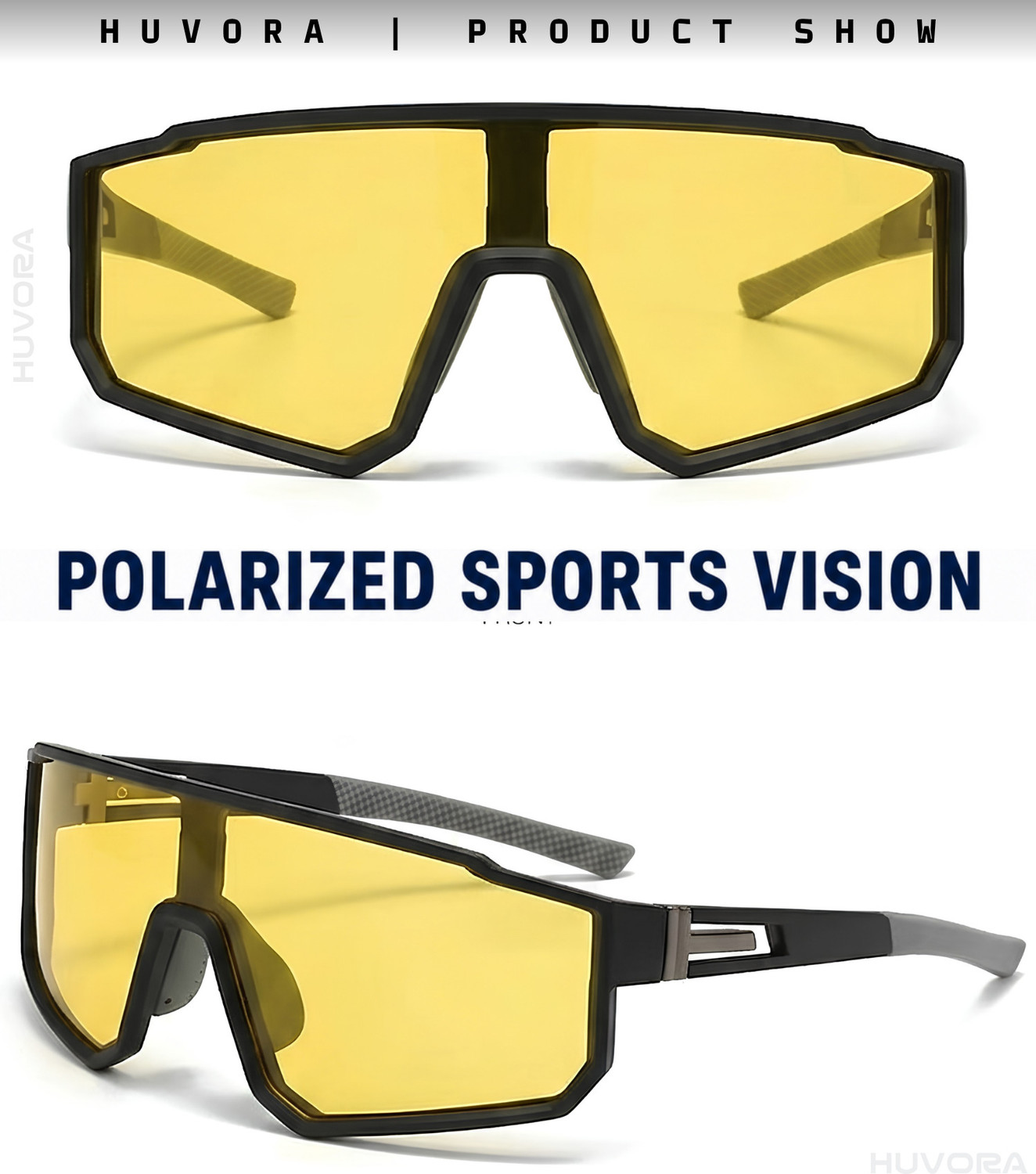 Image of HUVORA Shield, Sports Sunglasses
