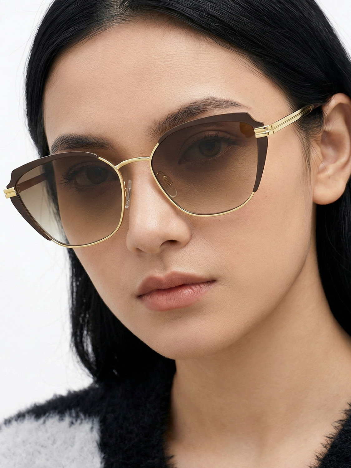 Image of VINCENT CHASE by Lenskart Cat-eye Sunglasses