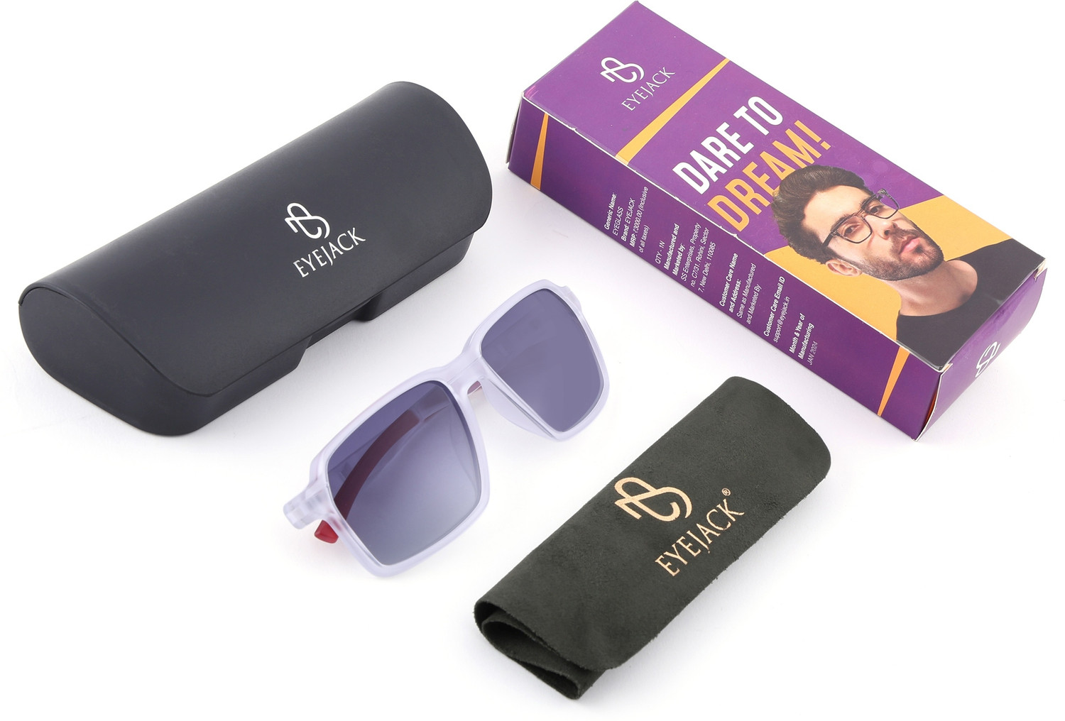 Image of Eyejack by Voyage Wayfarer Sunglasses