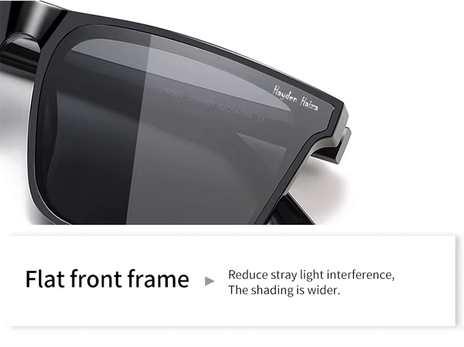 Image of hayden haiza Retro Square Sunglasses