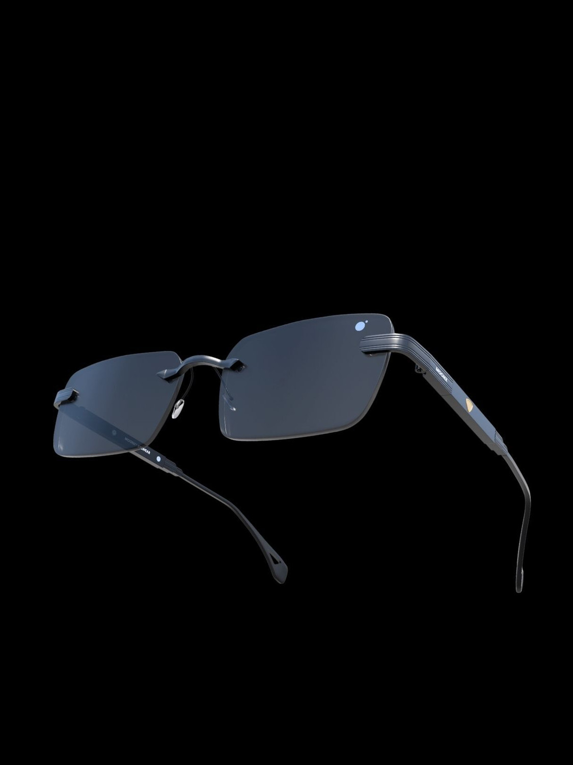 Image of MOONX Rectangular Sunglasses