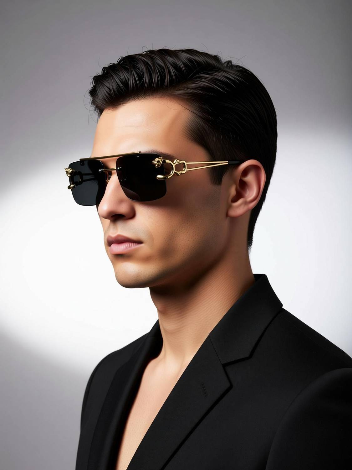 ROADWAY Rectangular Sunglasses - Image 2