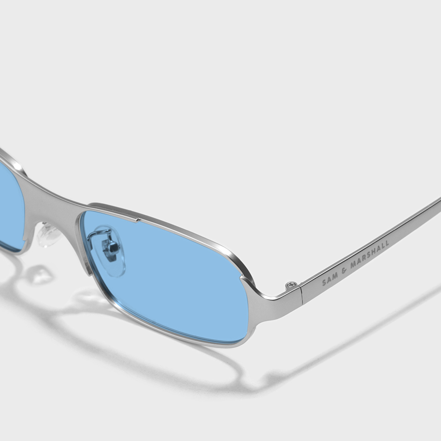 Image of SAM AND MARSHALL Retro Square Sunglasses
