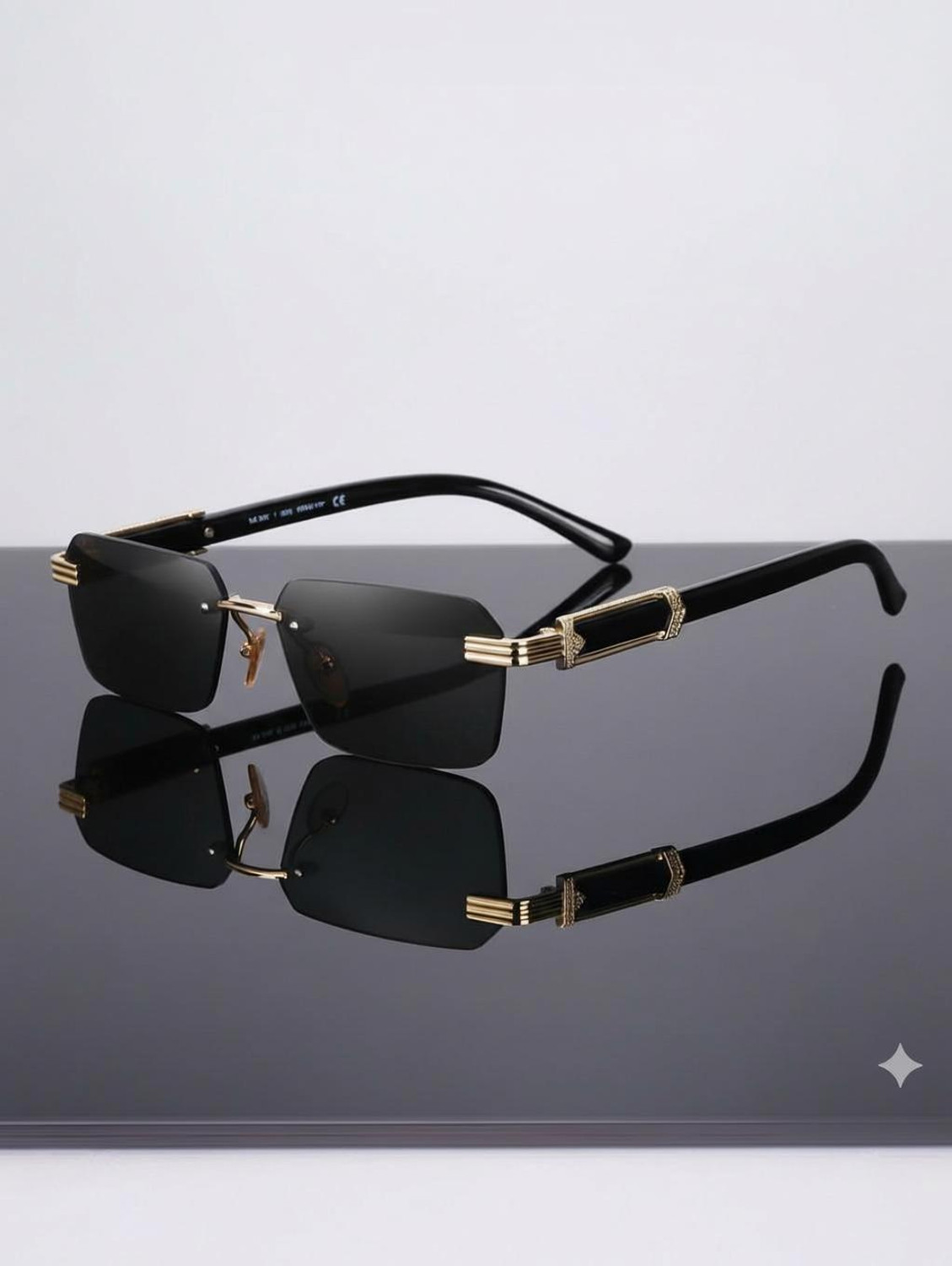 Image of DKERAOD Rectangular, Retro Square Sunglasses