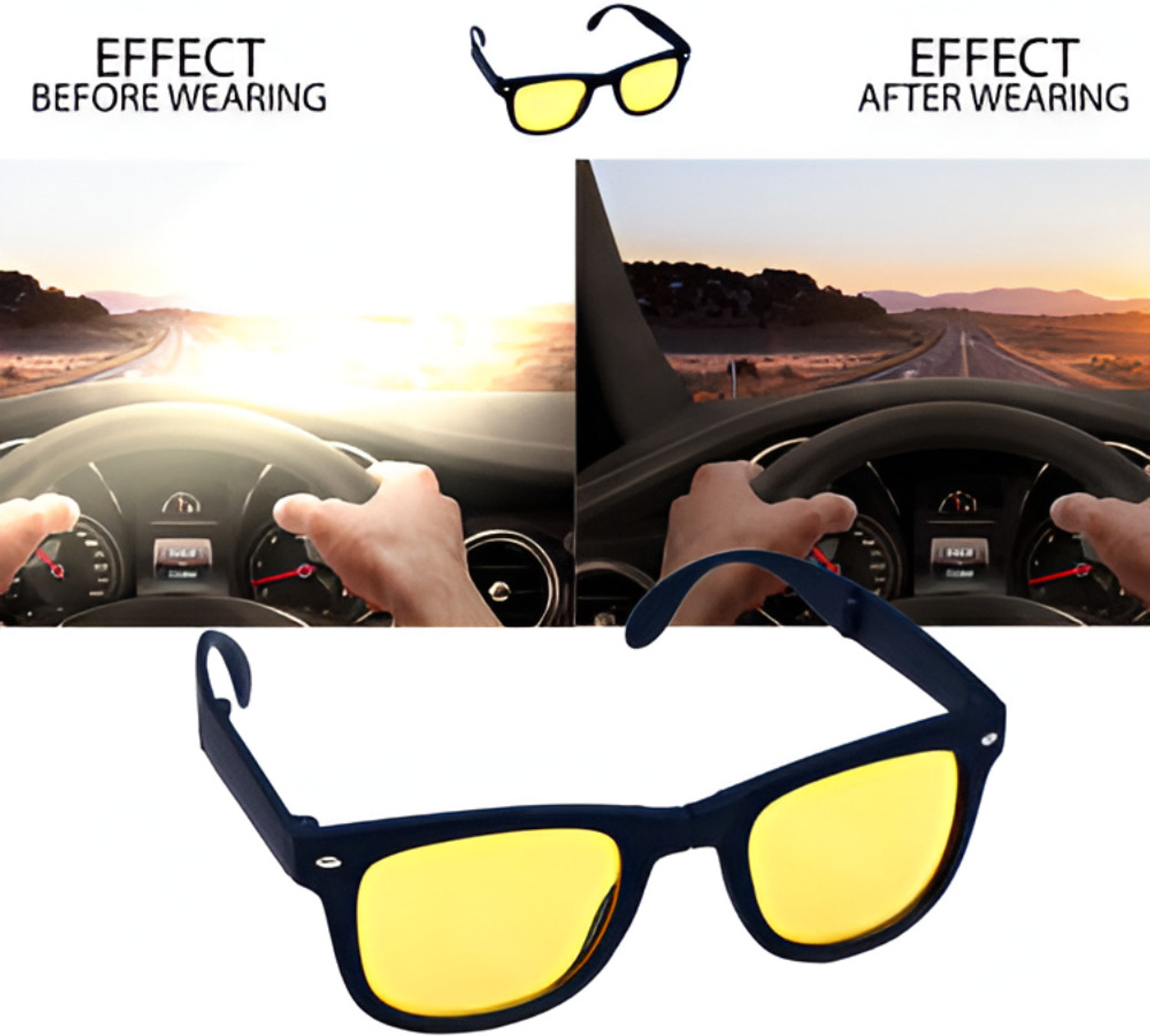 Image of Hype Type Eyewear Retro Square Sunglasses