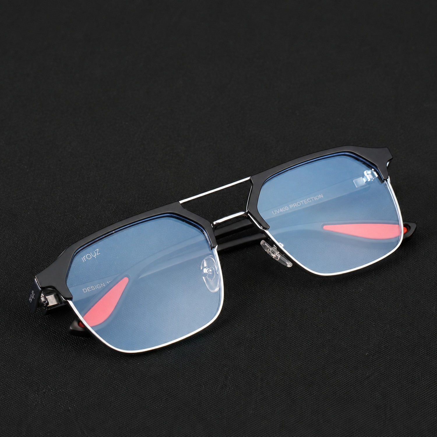 Image of Irayz Retro Square Sunglasses
