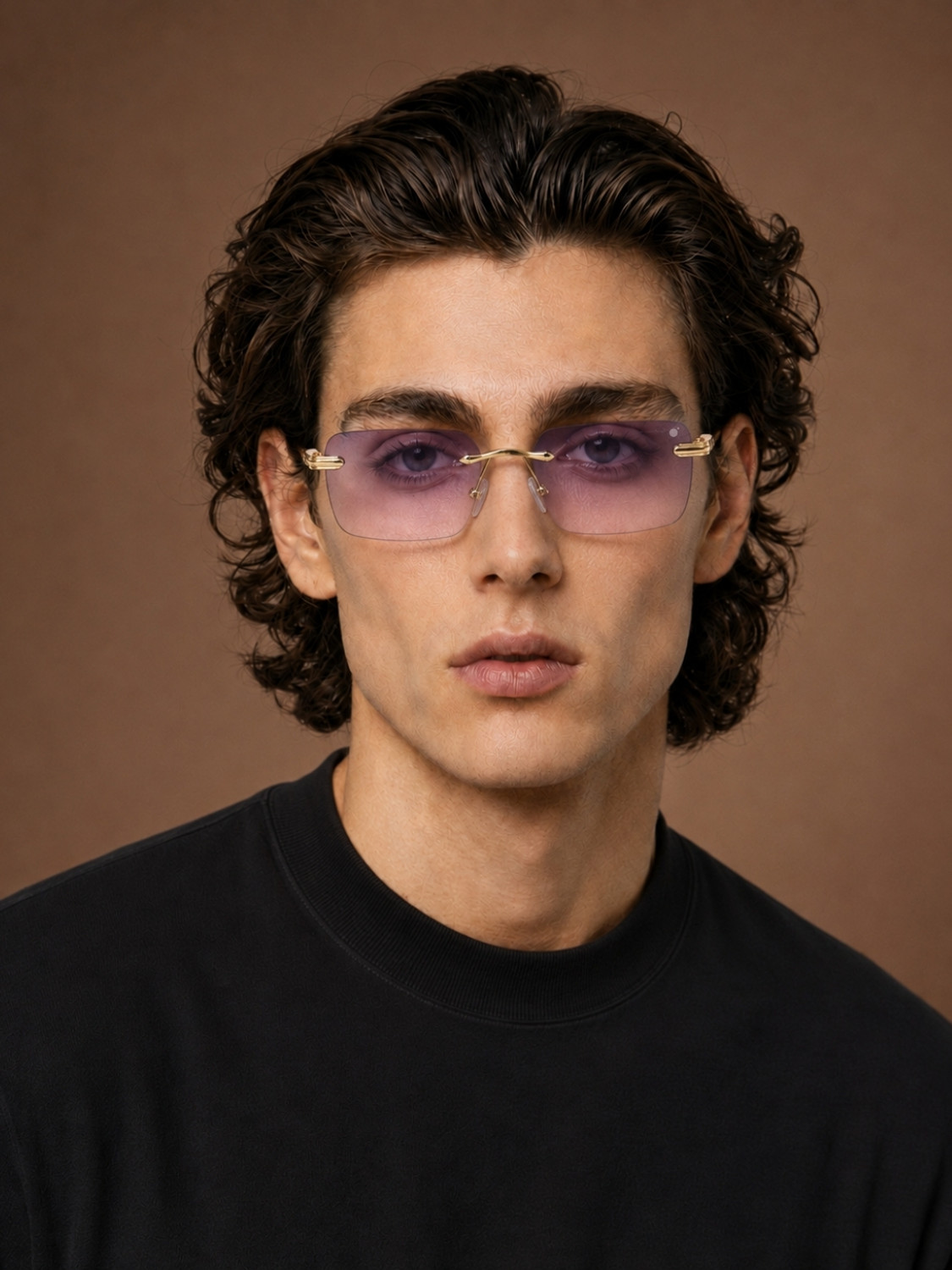 Image of MOONX Rectangular Sunglasses