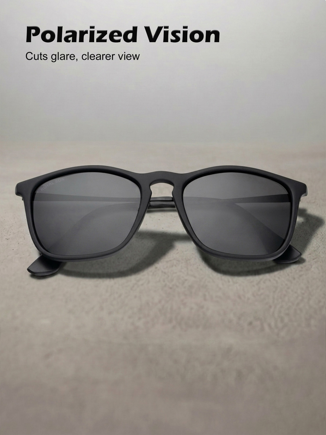 Image of ROYAL SON Retro Square Sunglasses