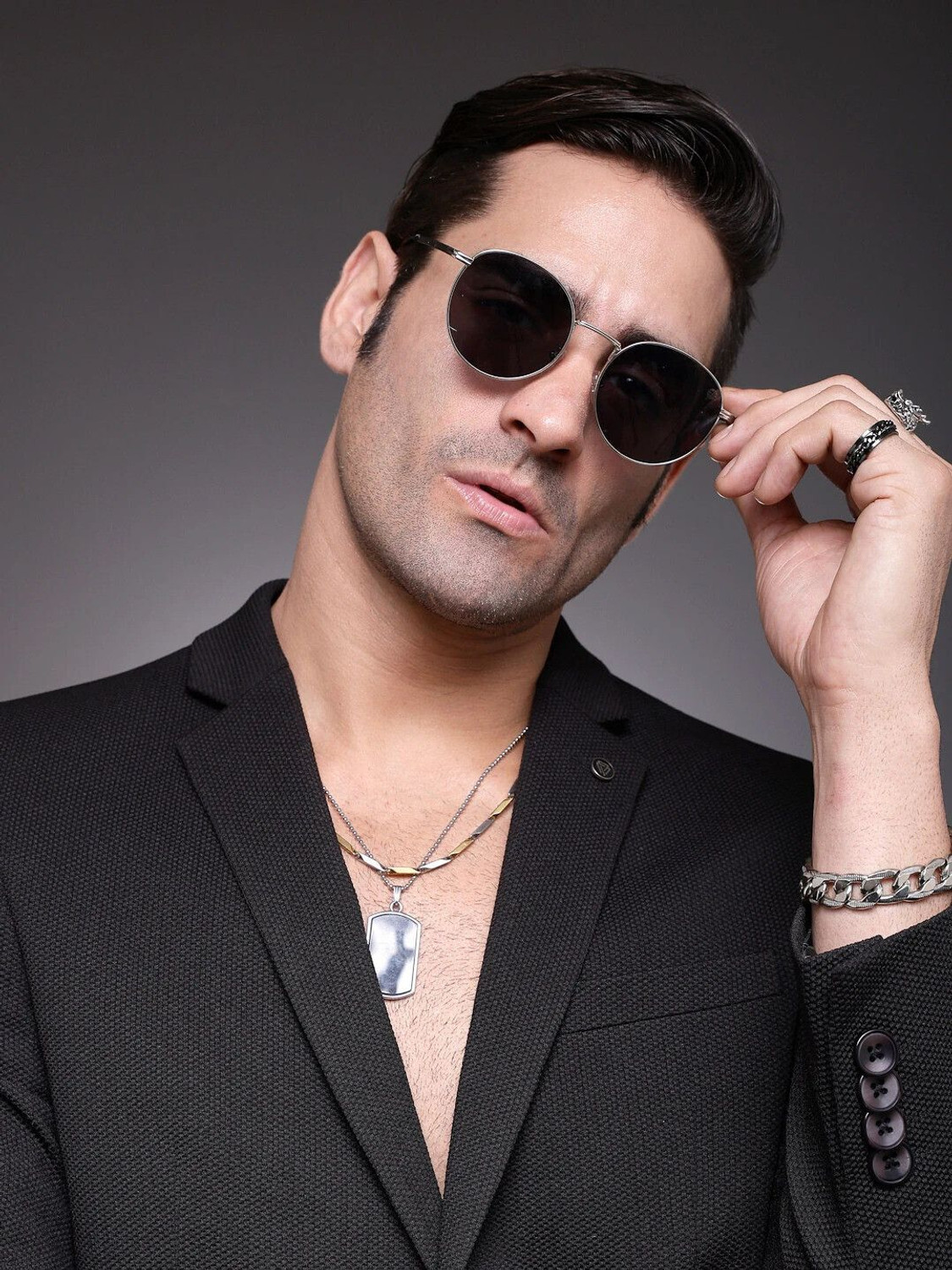 Image of HASHTAG EYEWEAR Round Sunglasses