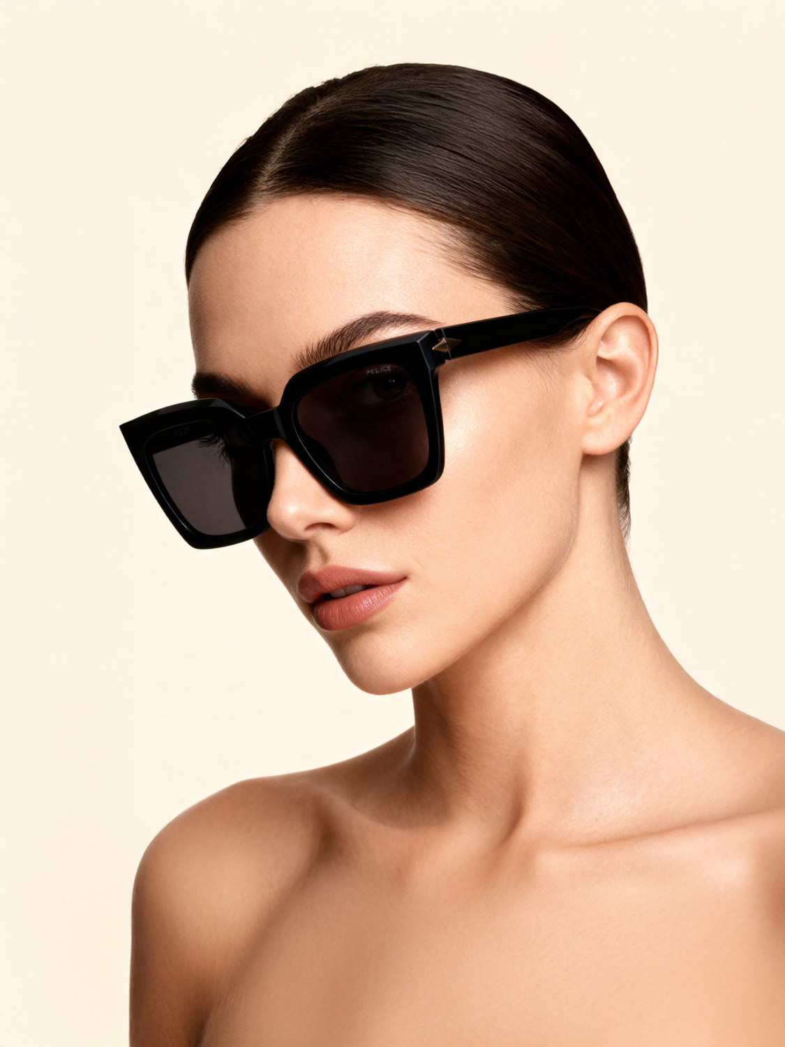 Image of Police Retro Square Sunglasses