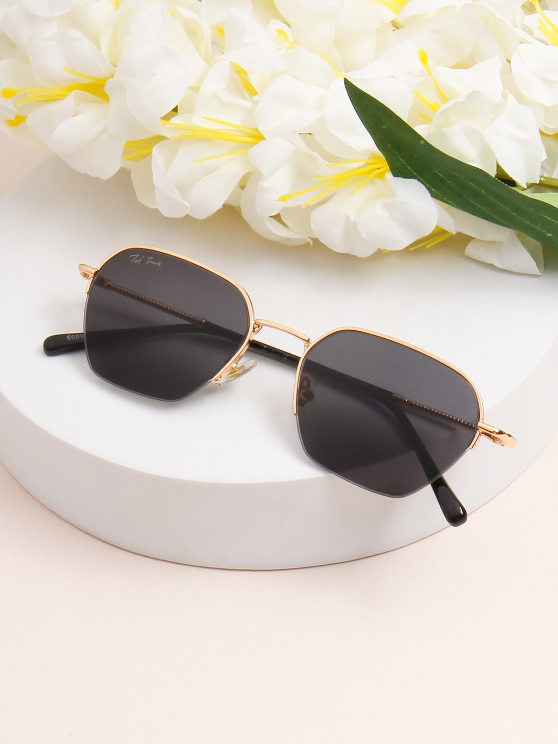 Image of Ted Smith Aviator Sunglasses