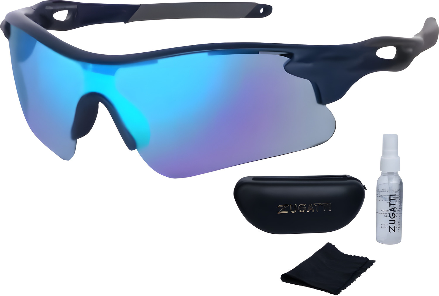 Image of SportoLume Polarized, UV Protection Cycling, Running, Sports Unisex Sunglasses (Free Size) Cricket Goggles