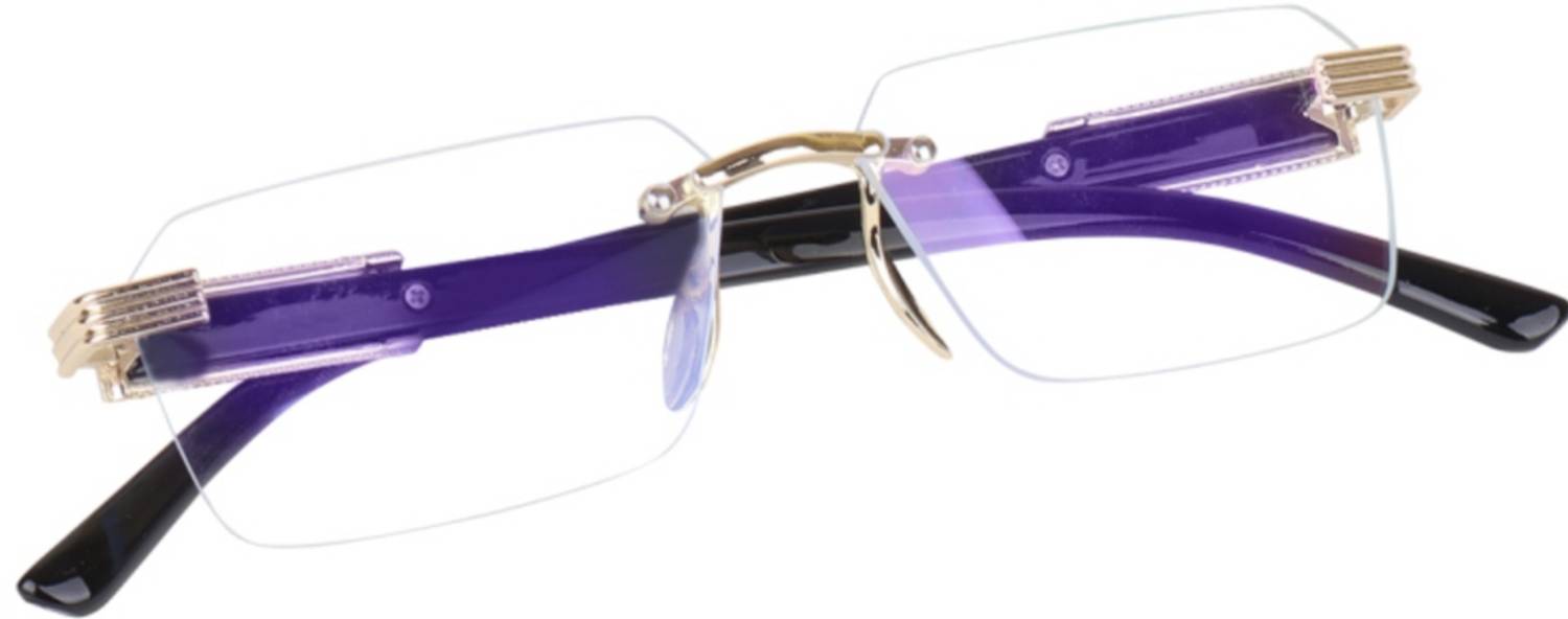 ARICKS Full Rim Rectangle Frame Blue - Image 2