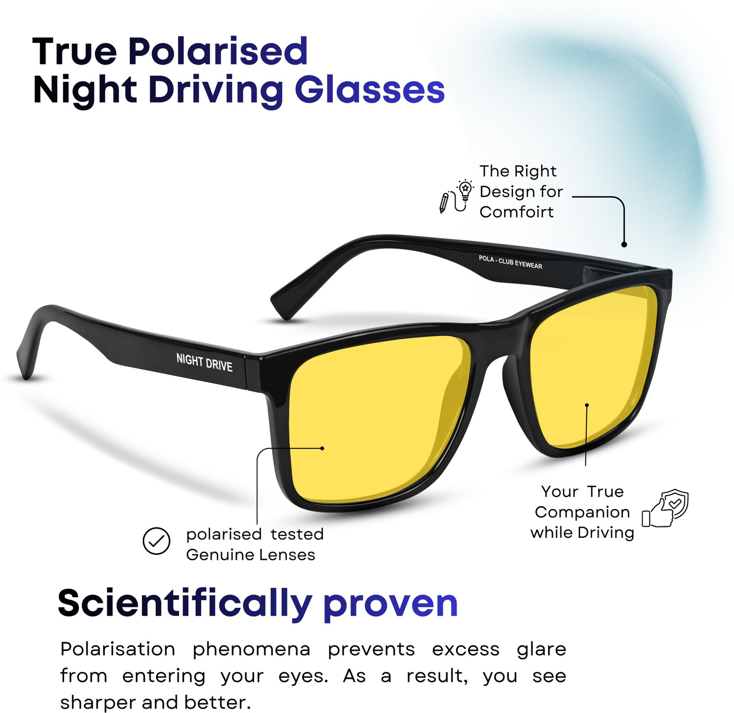 Image of POLA-CLUB Rectangular Sunglasses
