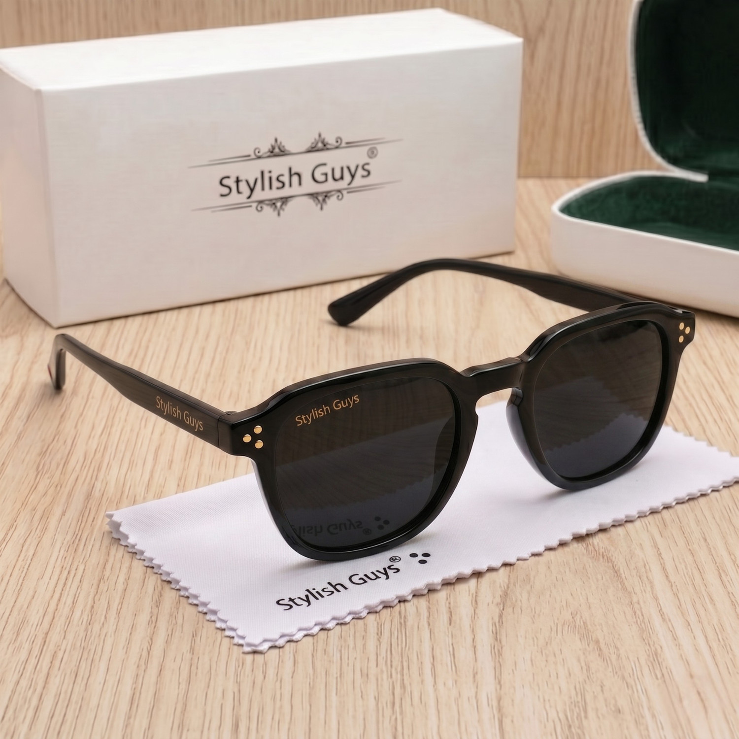 Image of STYLISH GUYS Aviator Sunglasses