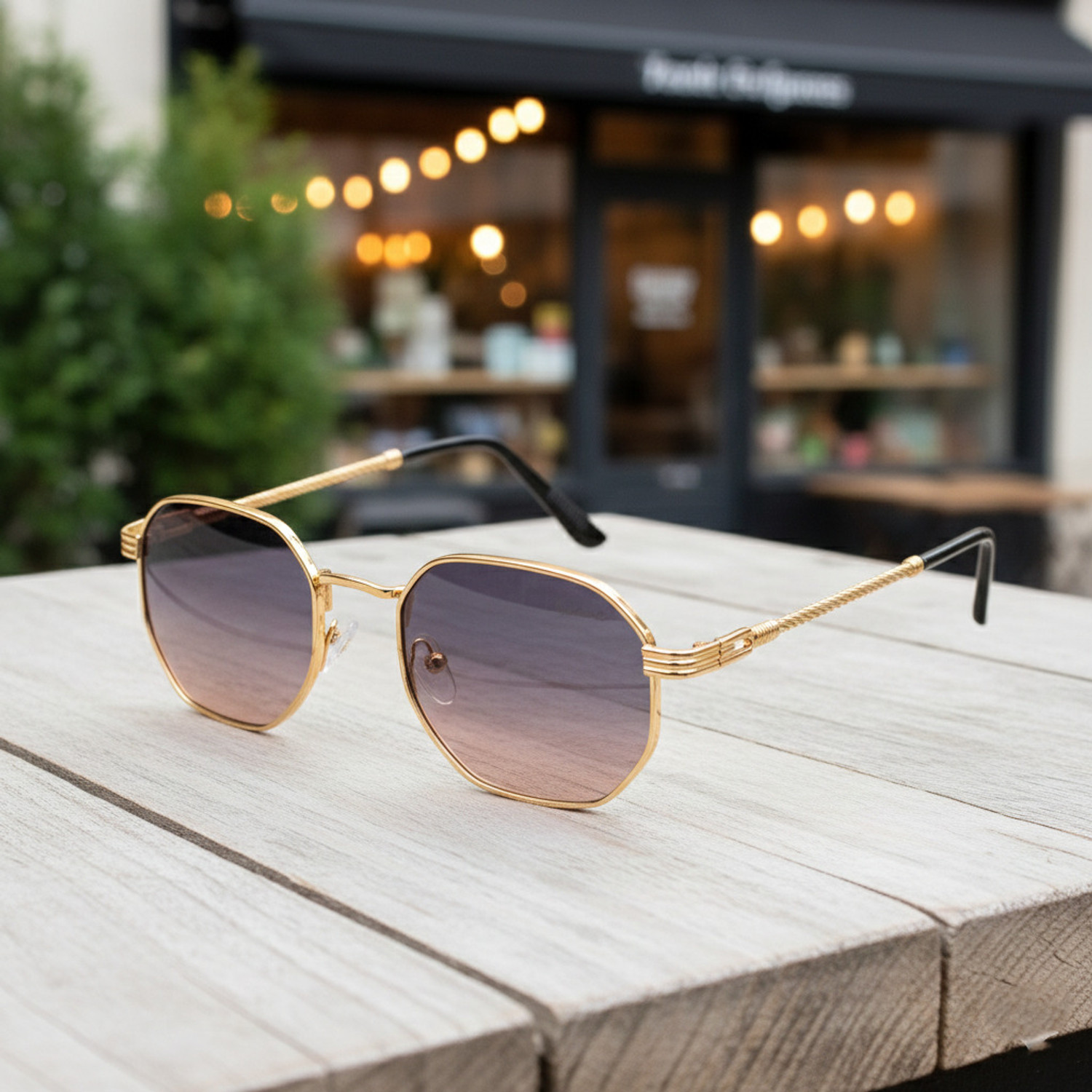 Image of ERIC Rectangular Sunglasses