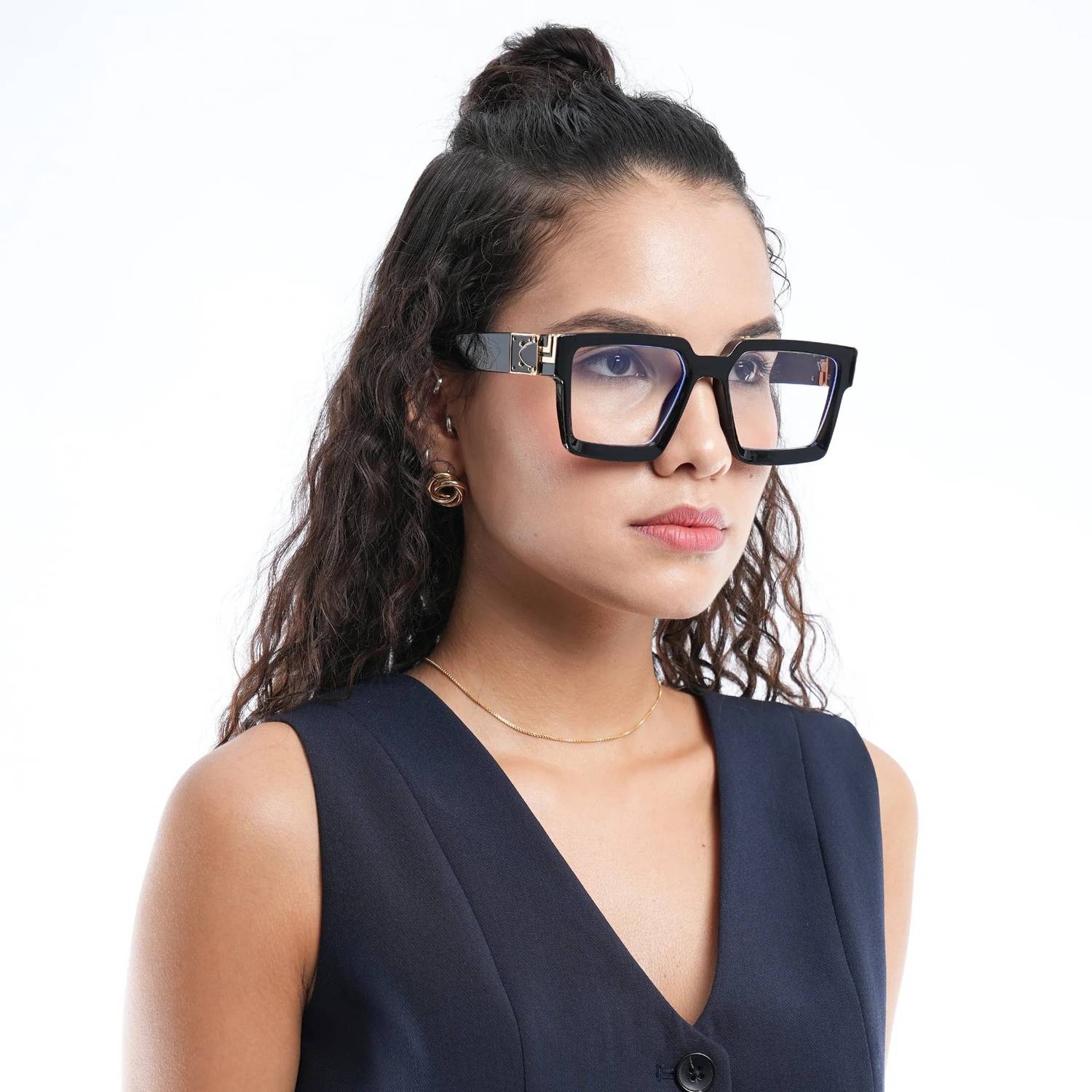 HONUFU Retro Square Sunglasses - Image 4