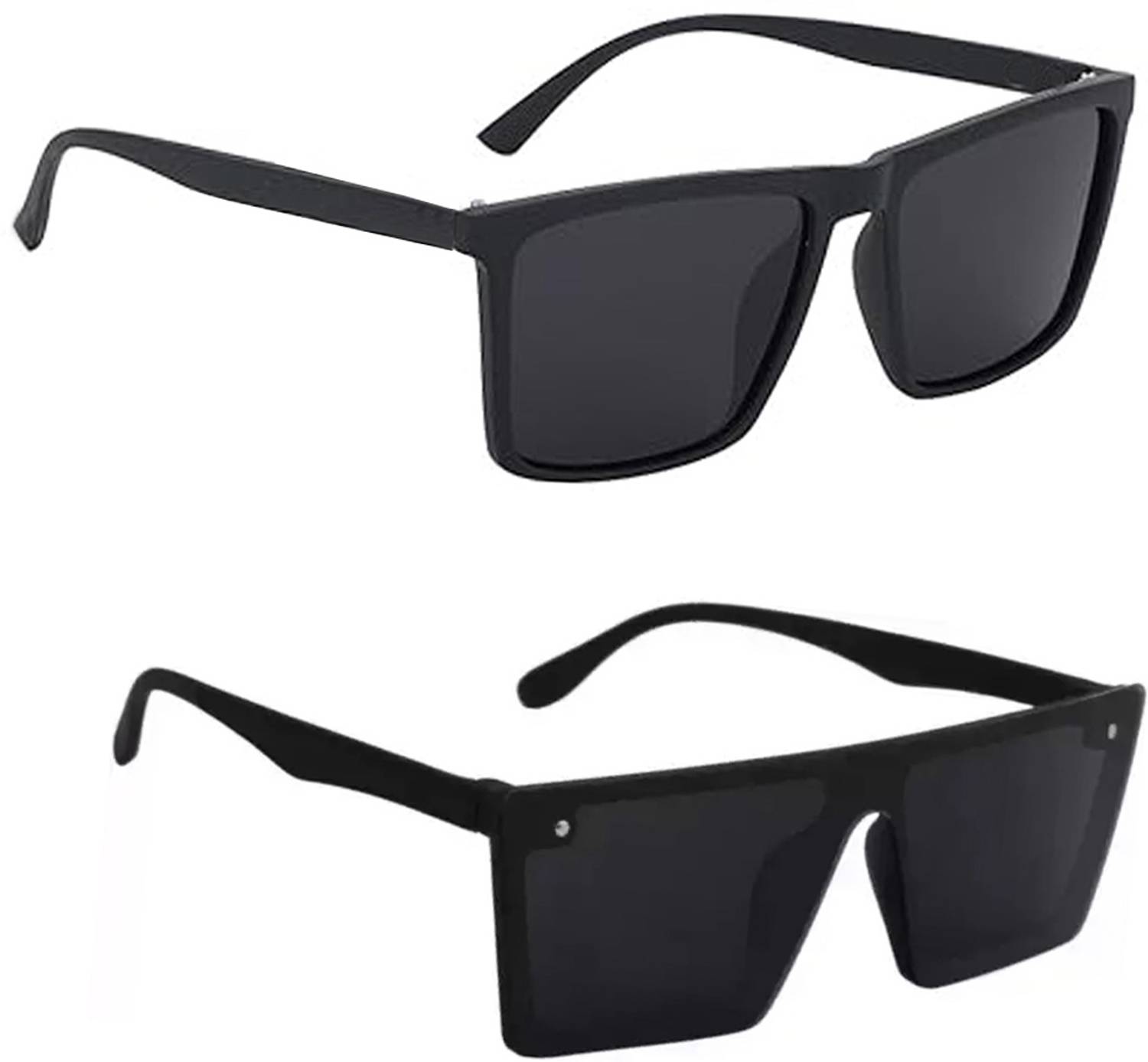ELLIGATOR Retro Square Sunglasses - Image 1