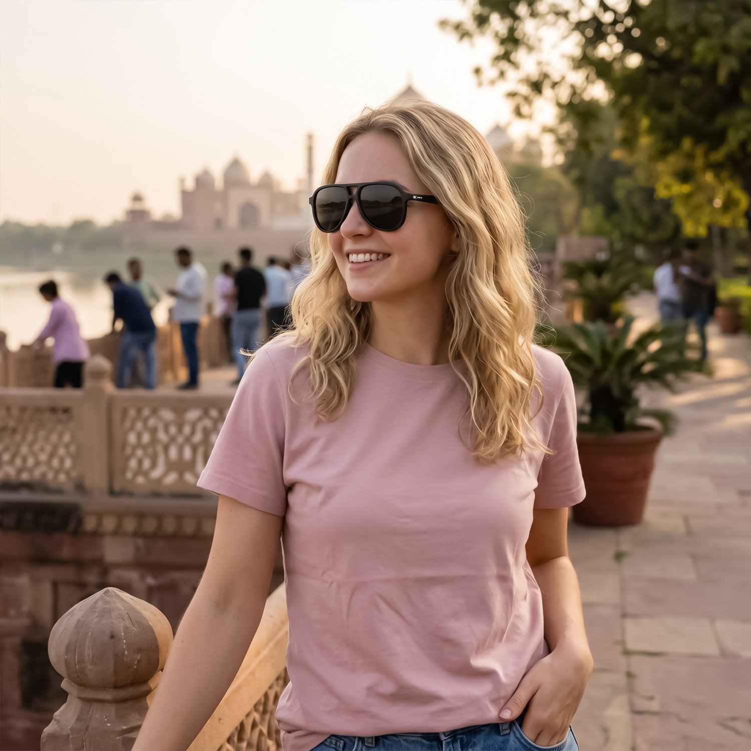 Image of HRX by Hrithik Roshan Aviator Sunglasses