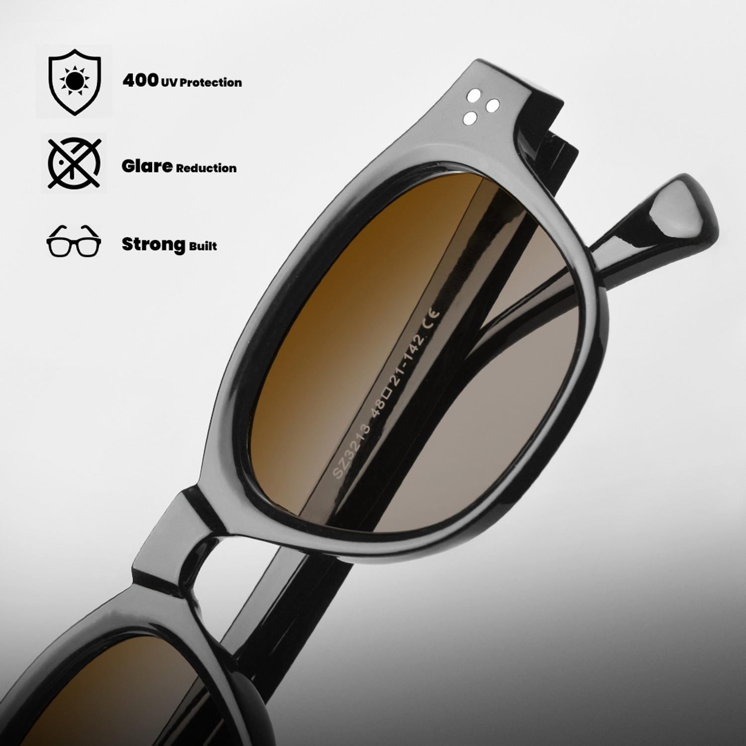Image of SAM AND MARSHALL Round Sunglasses