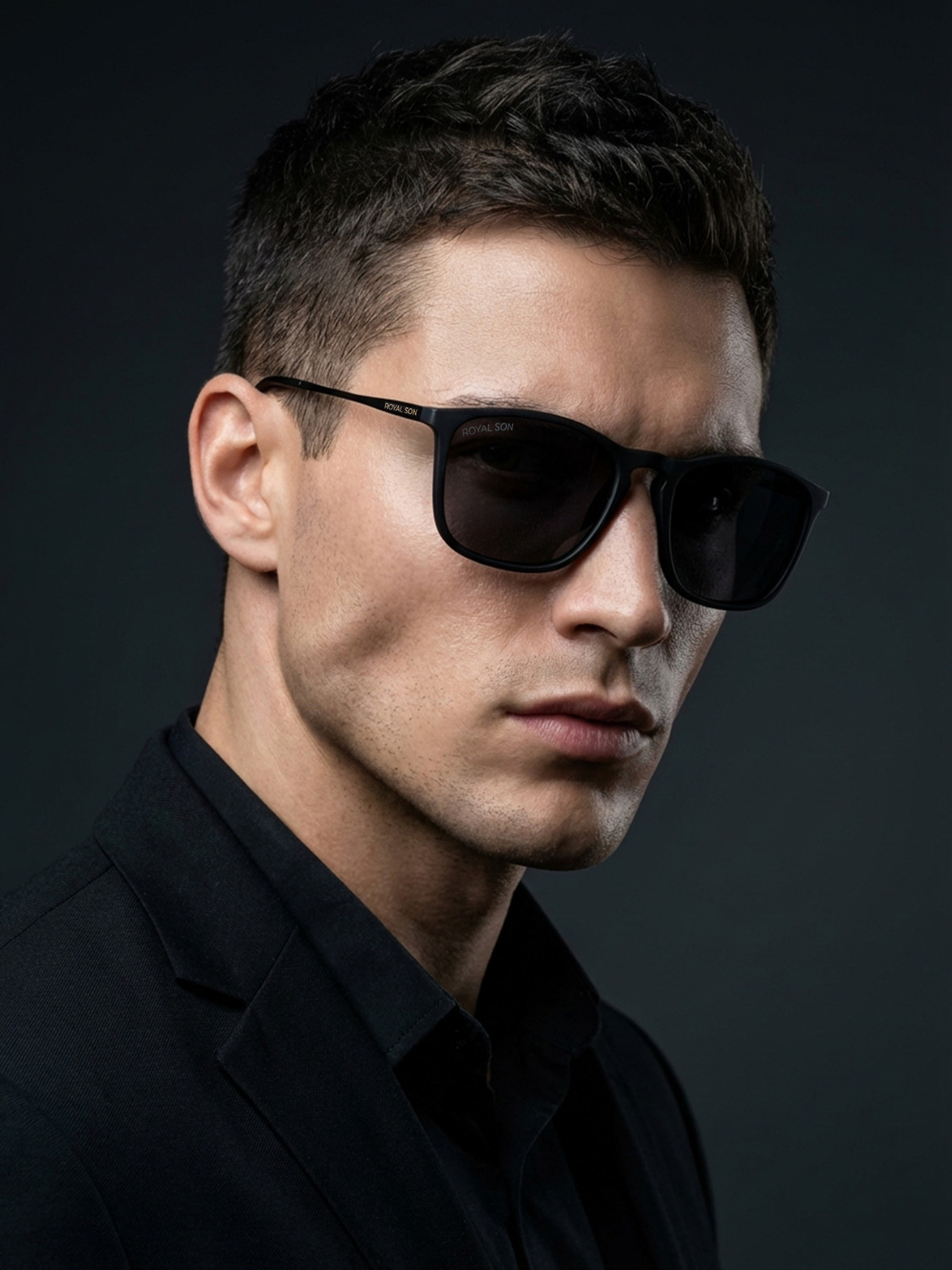 Image of ROYAL SON Retro Square Sunglasses
