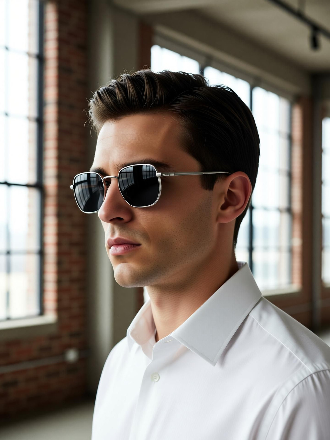 Image of Being Better UV Protection, Toughened Glass Lens, Riding Glasses Oval Sunglasses (Free Size) (For Men & Women, Black)