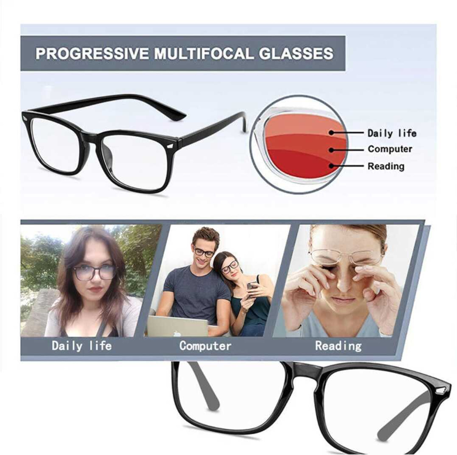 Image of Legend Eyewear Rectangular, Over-sized Sunglasses