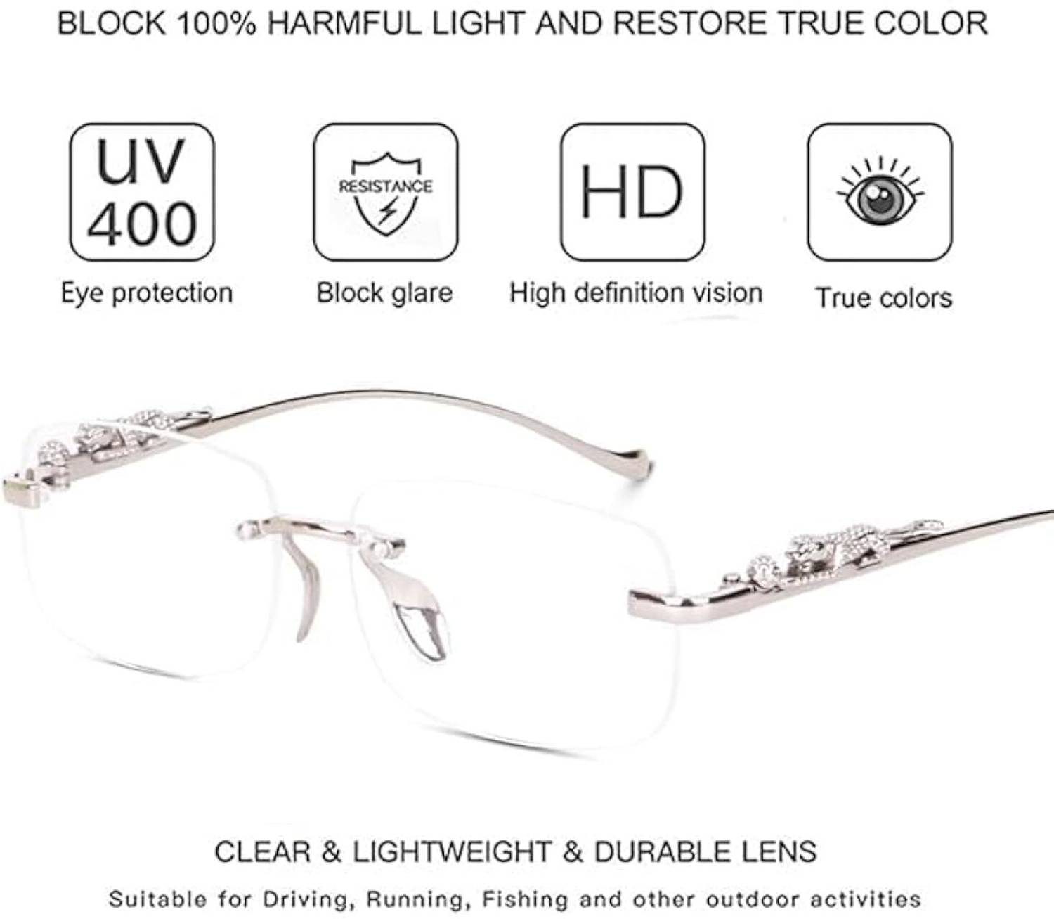 eyevy Rectangular Sunglasses - Image 4