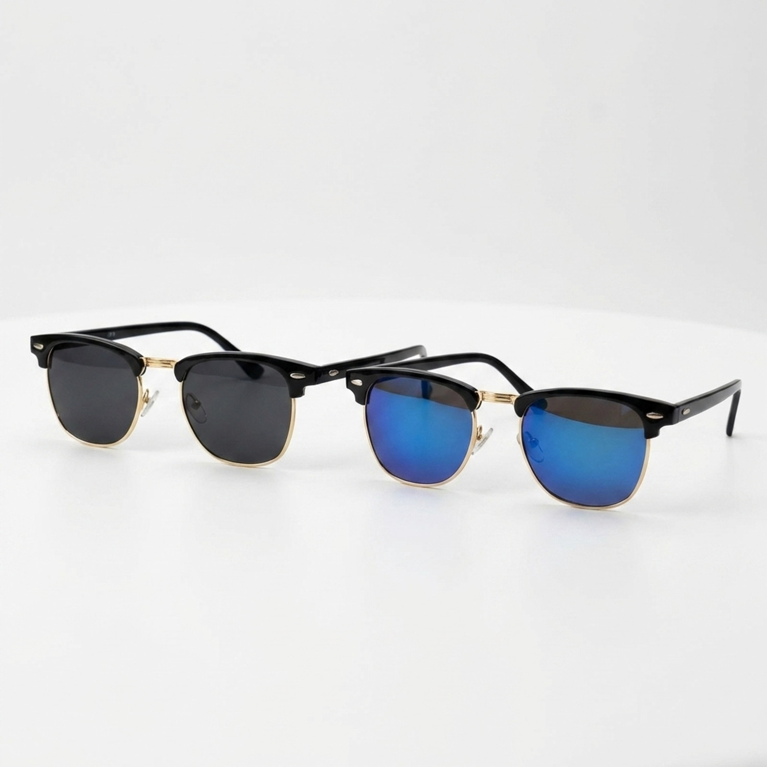 Image of The Studded Clubmaster Sunglasses