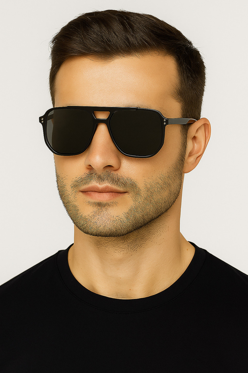 Image of Poshh eyewear Retro Square Sunglasses