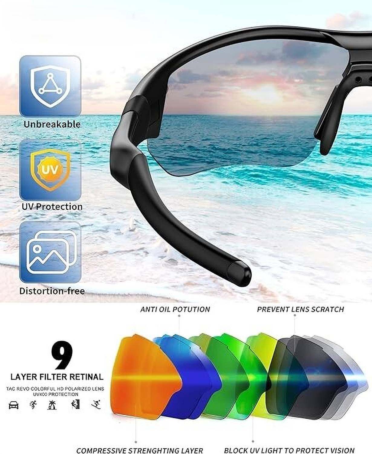 Eymen I Sports Sunglasses - Image 3