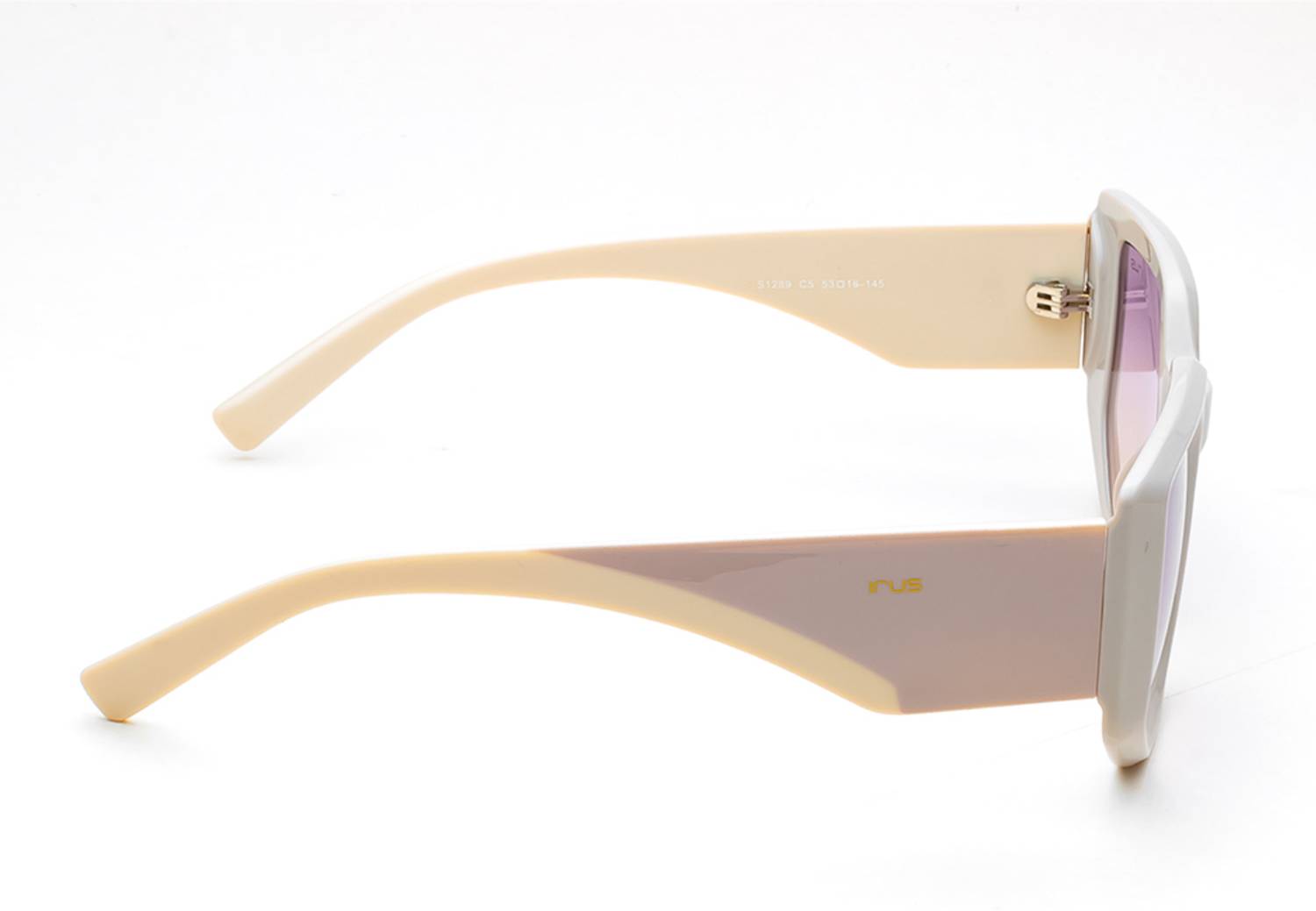 IRUS Over-sized Gray Sunglasses - Image 5