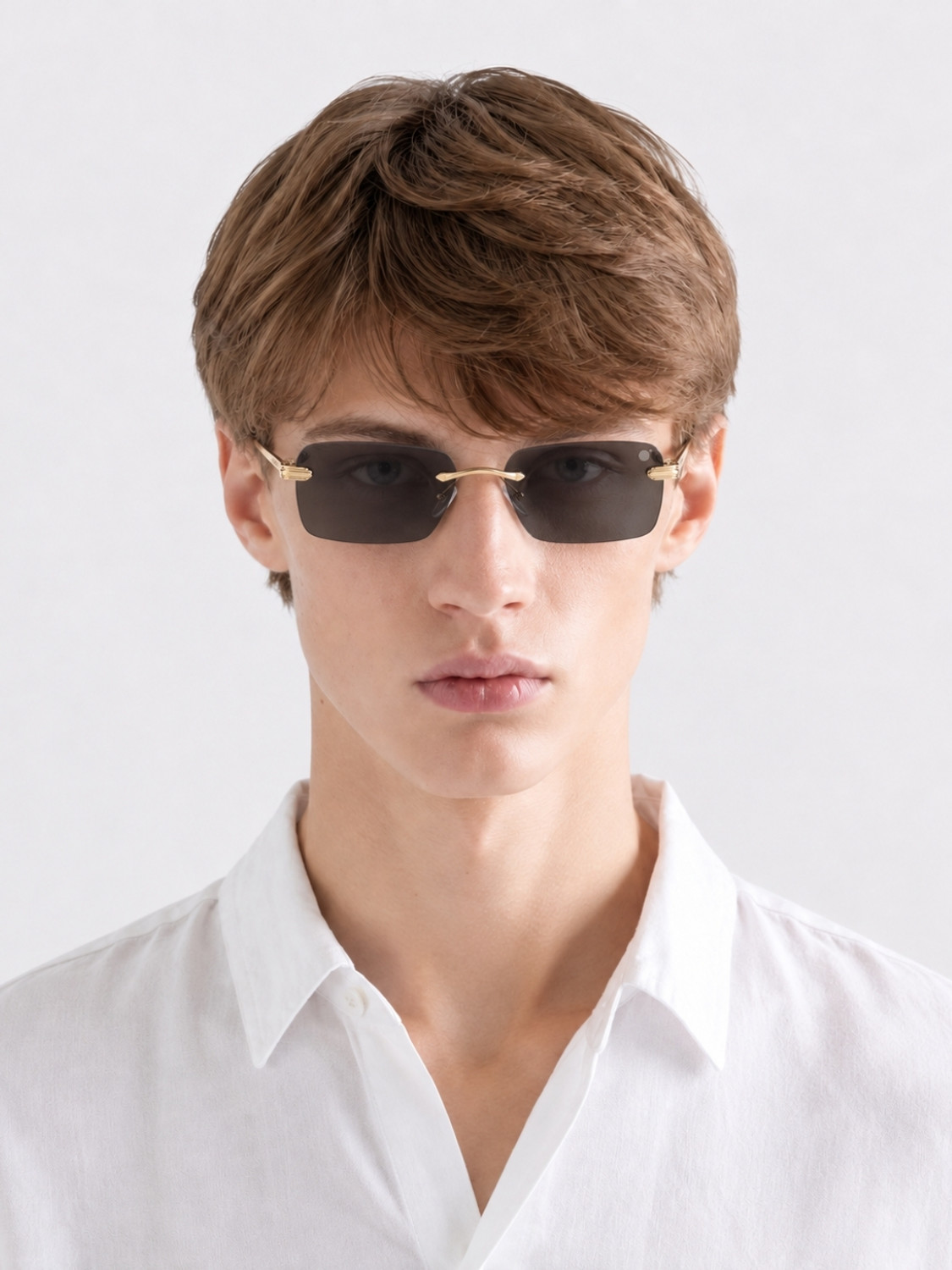 Image of MOONX Rectangular Sunglasses