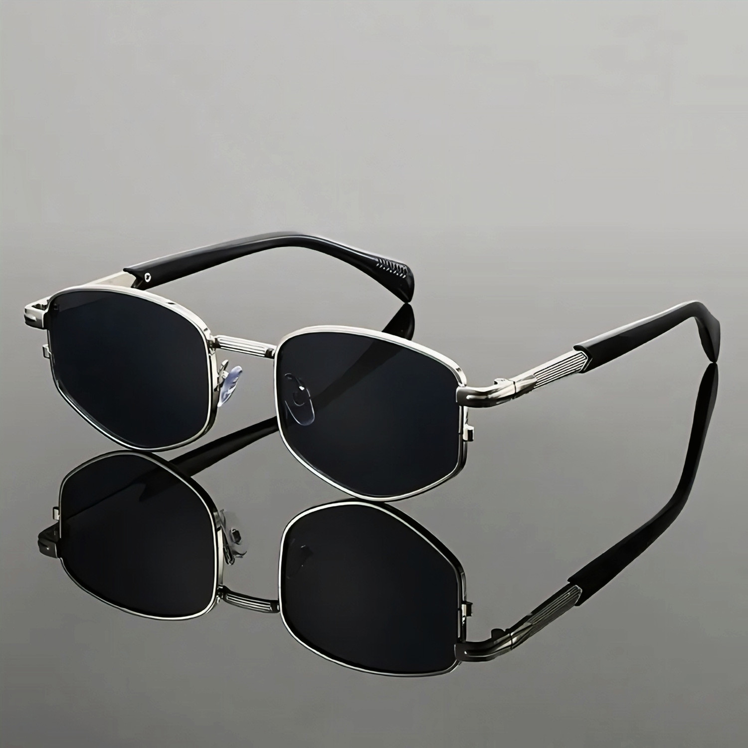 Image of eyedens Retro Square Sunglasses