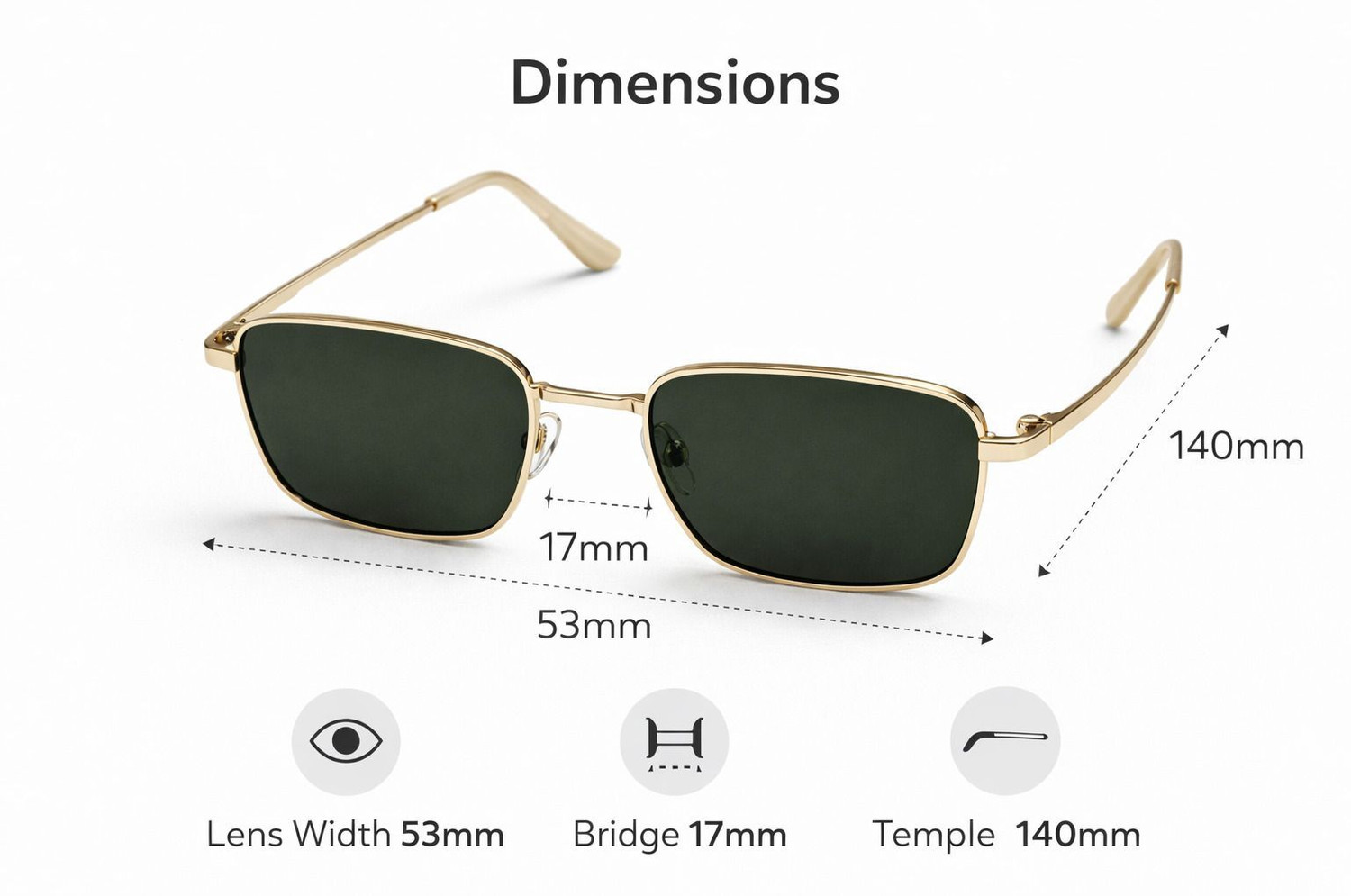 Image of Neolux Retro Square Sunglasses