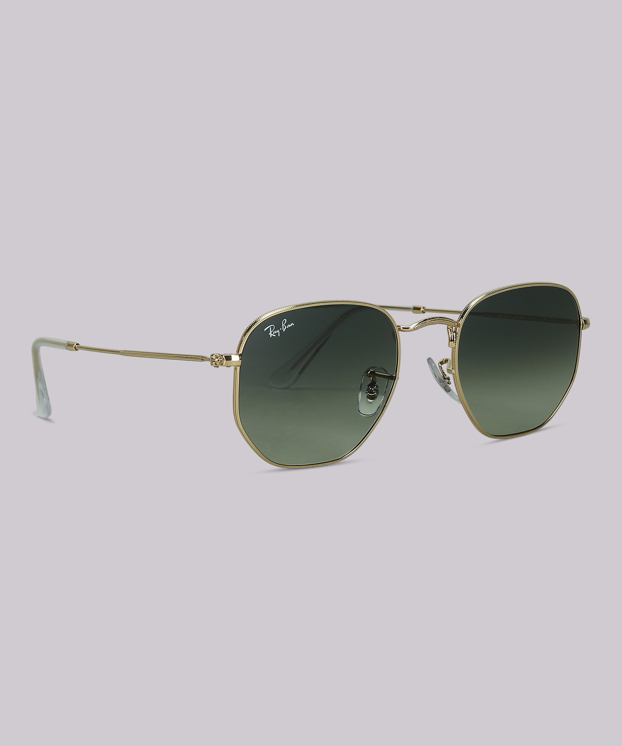 Image of Ray-Ban Gradient Over-sized Sunglasses (51) (For Men & Women, Green)