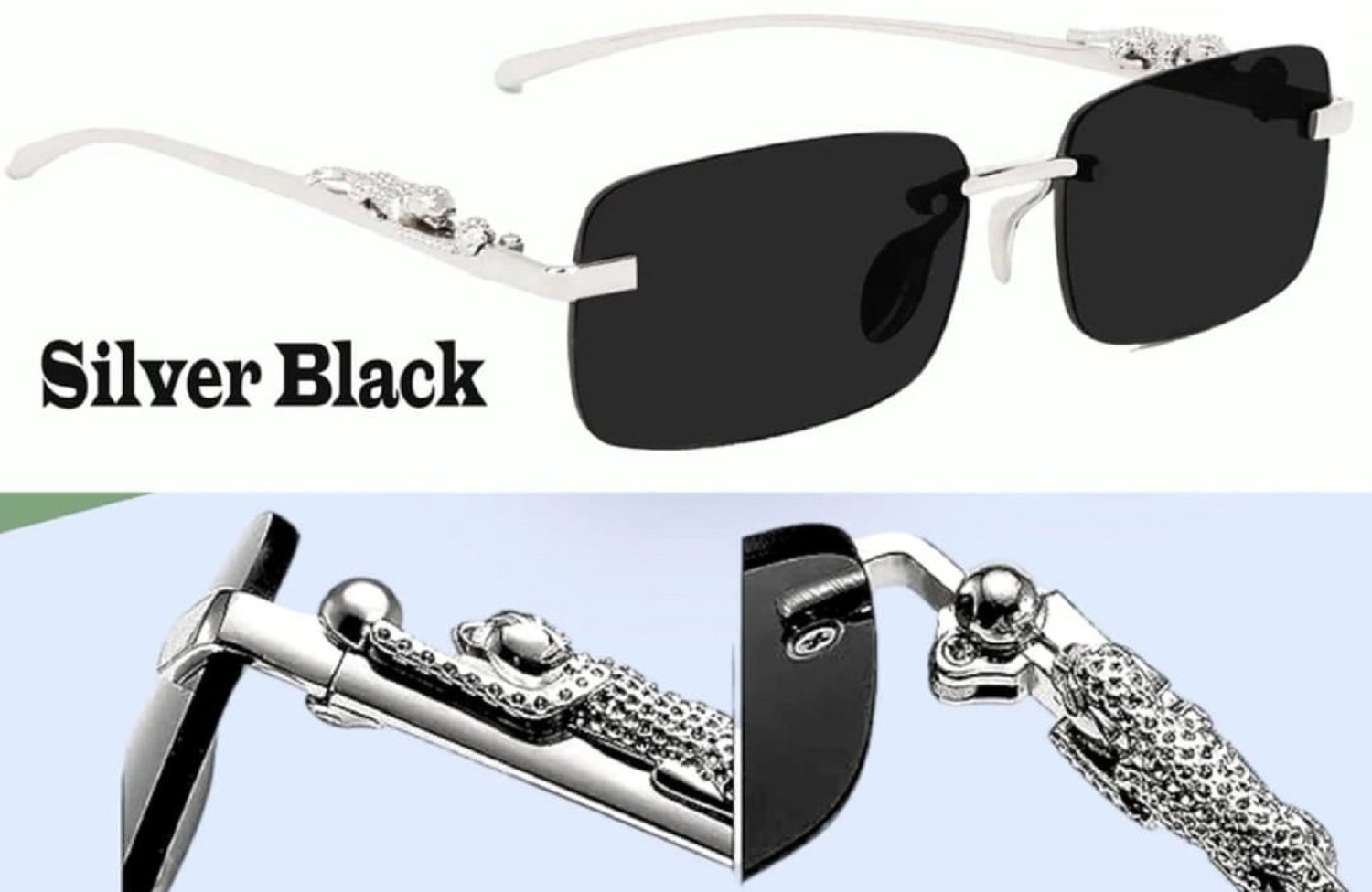 Image of eyevy Rectangular Sunglasses