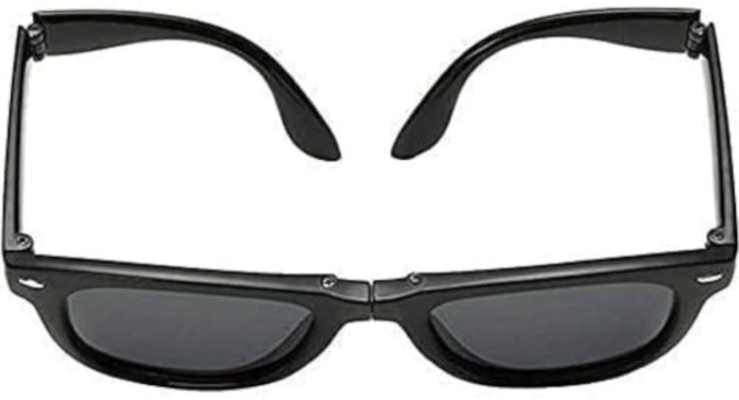 Image of OPTICASE UV Protection, Riding Glasses, Others Wayfarer Sunglasses (Free Size) (For Men & Women, Black)