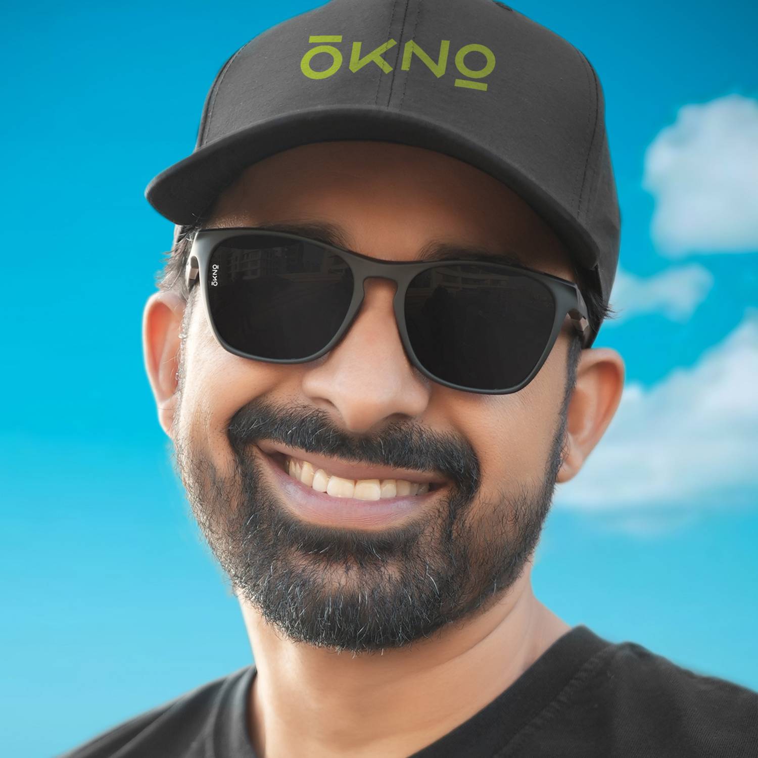 OKNO Retro Square Sunglasses - Image 3