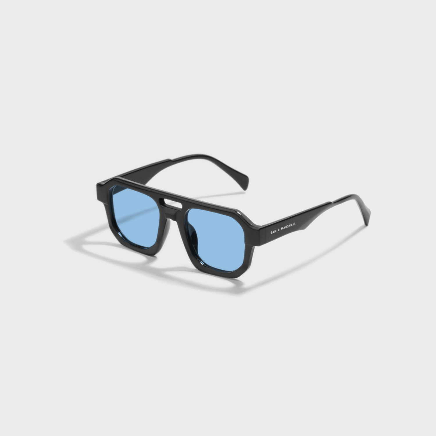 Image of SAM AND MARSHALL Retro Square Sunglasses