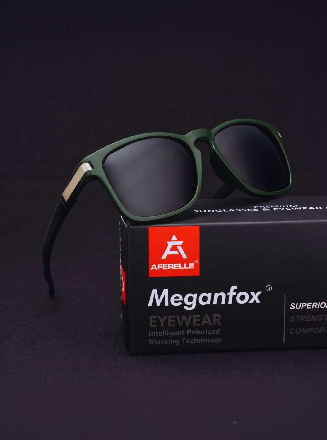 aferelle Retro Square Sunglasses
